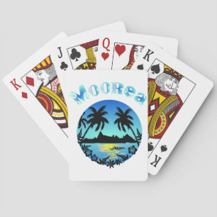Jeu De Cartes MOOREA (Bleu)