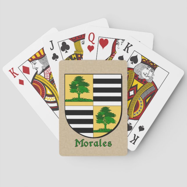 Jeu De Cartes Morales Bouclier héraldique (dos)