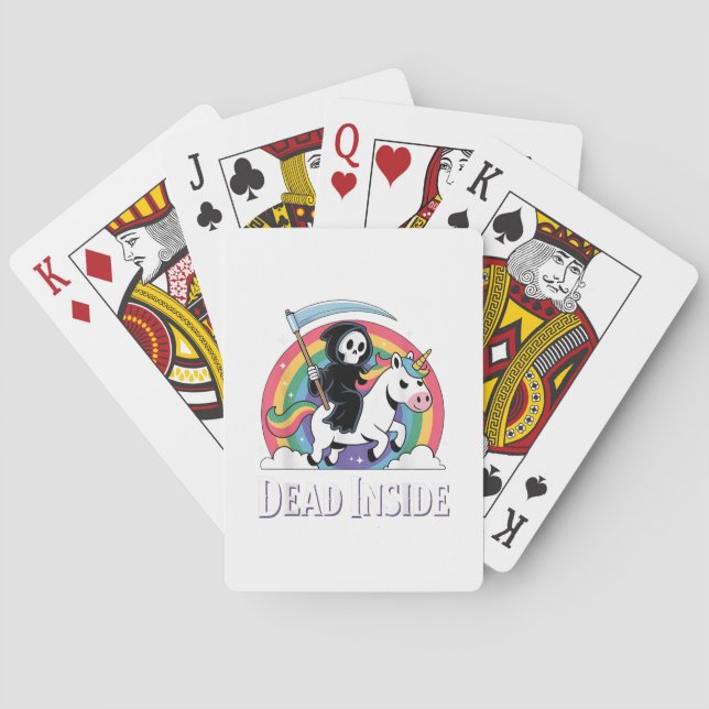 Jeu De Cartes Mort à l'intérieur (dos)