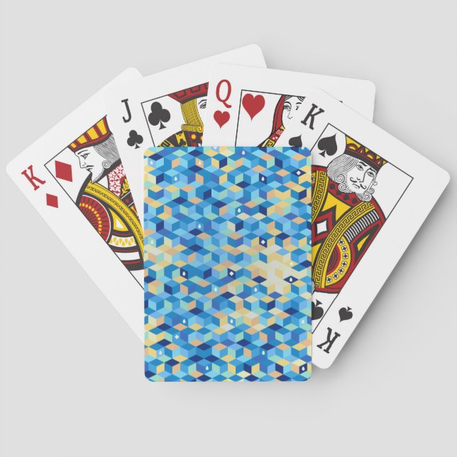 Jeu De Cartes Mosaïque (dos)
