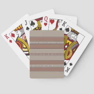 Jeu De Cartes Mosaïque de bandes du désert