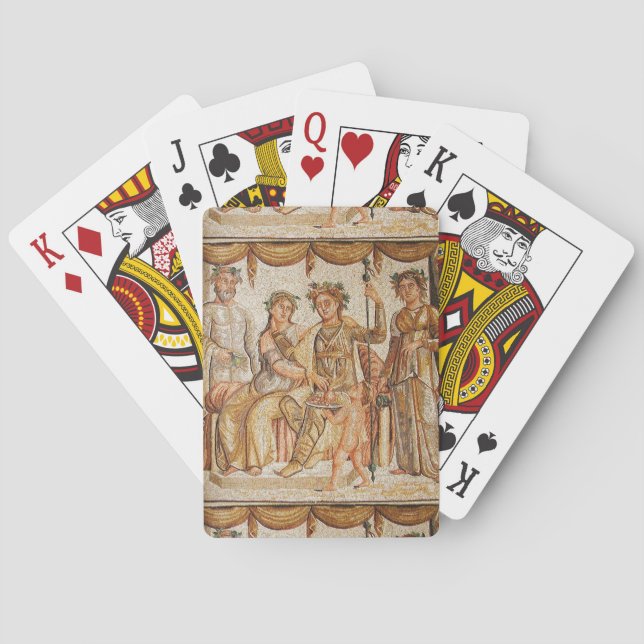 Jeu De Cartes Mosaïque romaine (dos)
