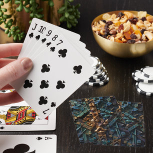 Jeu De Cartes Mosaïque verticale 3D extrême