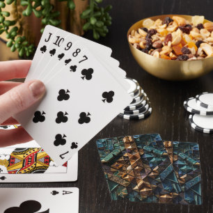 Jeu De Cartes Mosaïque verticale 3D extrême