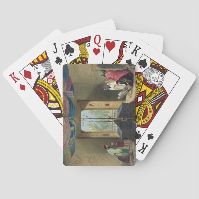 Jeu De Cartes Mosque and Tomb of the Emperor Sooltaun Mahmood of (dos)