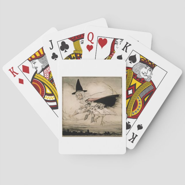 Jeu De Cartes Mother Goose, frontispice de 'Mother Goose The Ol (dos)