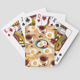 Jeu De Cartes Motif 3 de petit déjeuner