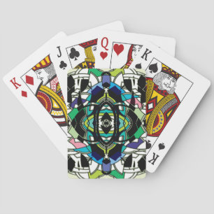 Jeu De Cartes Motif à carreaux