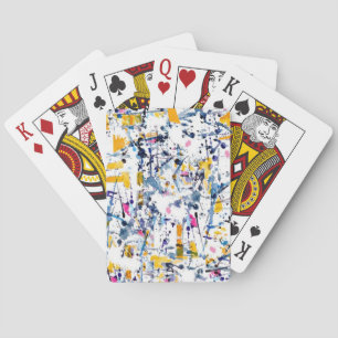 Jeu De Cartes motif Abstrait