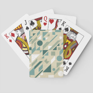 Jeu De Cartes motif Abstrait