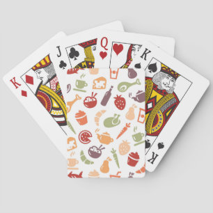 Jeu De Cartes Motif alimentaire