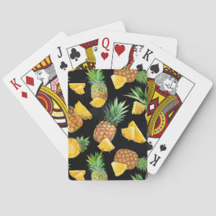 Jeu De Cartes Motif Ananas 8