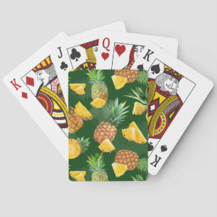 Jeu De Cartes Motif Ananas 9