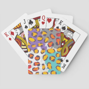 Jeu De Cartes Motif animal de faune