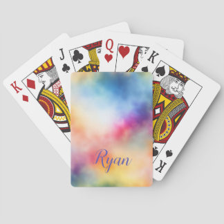 Jeu De Cartes Motif batik coloré