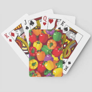 Jeu De Cartes Motif Bell Pepper