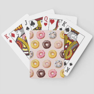 Jeu De Cartes Motif Boutique de boulangerie Donut