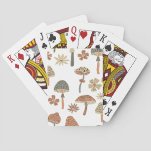 Jeu De Cartes Motif champignon