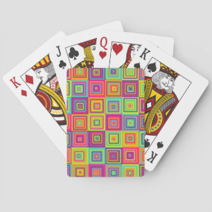 Jeu De Cartes Motif de carrés