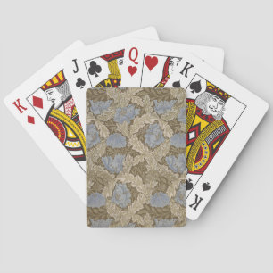Jeu De Cartes Motif de couronne (par William Morris)
