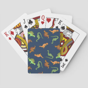 Jeu De Cartes Motif de dinosaures mignons