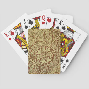 Jeu De Cartes Motif de fleur antique de souci de William Morris