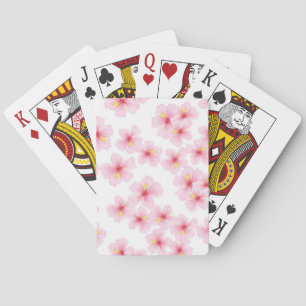 Jeu De Cartes Motif de fleurs