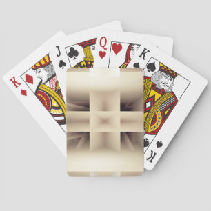 Jeu De Cartes Motif de formes abstraites