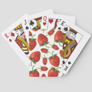 Jeu De Cartes Motif de fraises