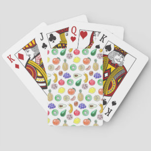 Jeu De Cartes Motif de fruits