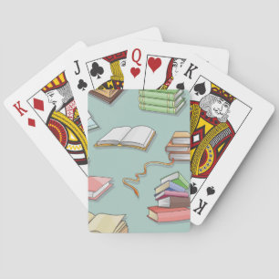 Jeu De Cartes Motif de livre
