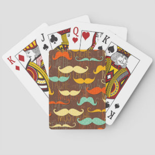 Jeu De Cartes Motif de moustache