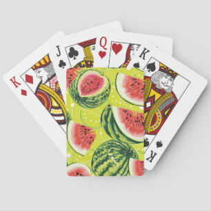 Jeu De Cartes Motif de pastèque