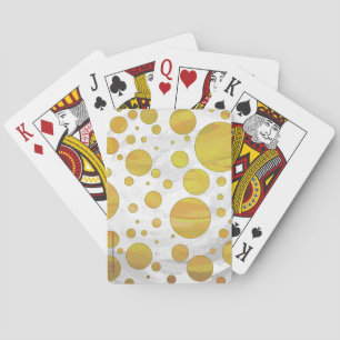 Jeu De Cartes Motif de point de polka ananas