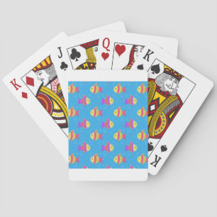 Jeu De Cartes Motif de poissons