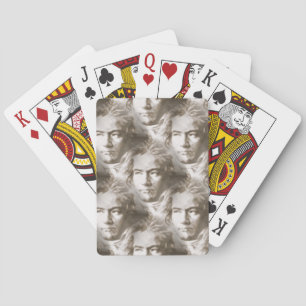 Jeu De Cartes Motif de portrait Beethoven
