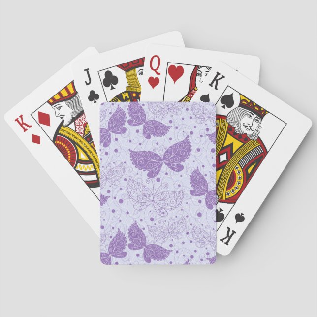 Jeu De Cartes Motif de printemps (dos)