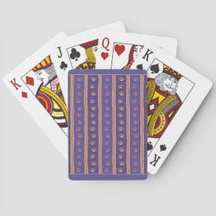Jeu De Cartes Motif d'empreinte de patte