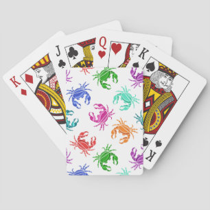 Jeu De Cartes Motif des crabes
