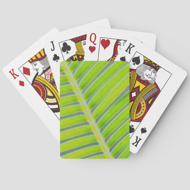 Jeu De Cartes Motif des Palmes (dos)