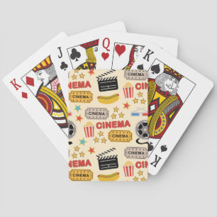 Jeu De Cartes Motif du cinéma