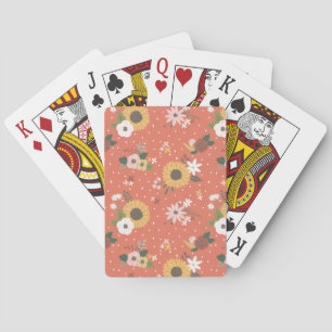 Jeu De Cartes Motif du jardin d'automne