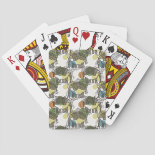 Jeu De Cartes Motif éléphant