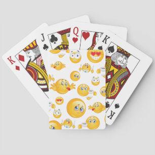 Jeu De Cartes Motif Emoji