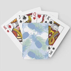 Jeu De Cartes Motif en pastel tropical d'ananas