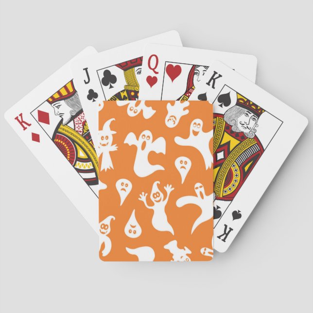 Jeu De Cartes Motif fantôme (dos)