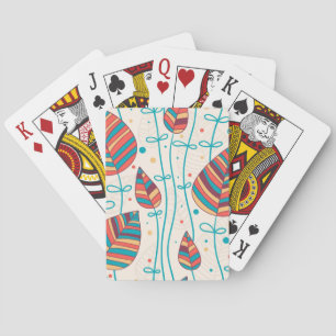 Jeu De Cartes Motif floral 5