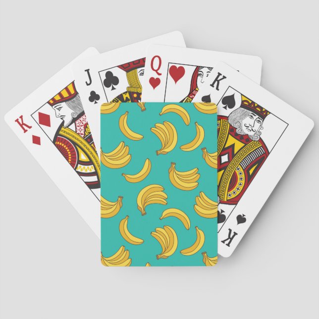 Jeu De Cartes Motif Fruit Banana (dos)