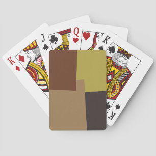 Jeu De Cartes Motif géométrique couleur rétro #6