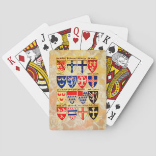 Jeu De Cartes Motif Héraldique décoratif Jouer des cartes